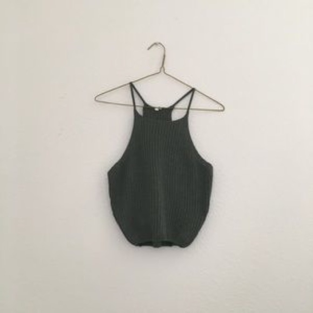 Stolen Hearts woven crop top